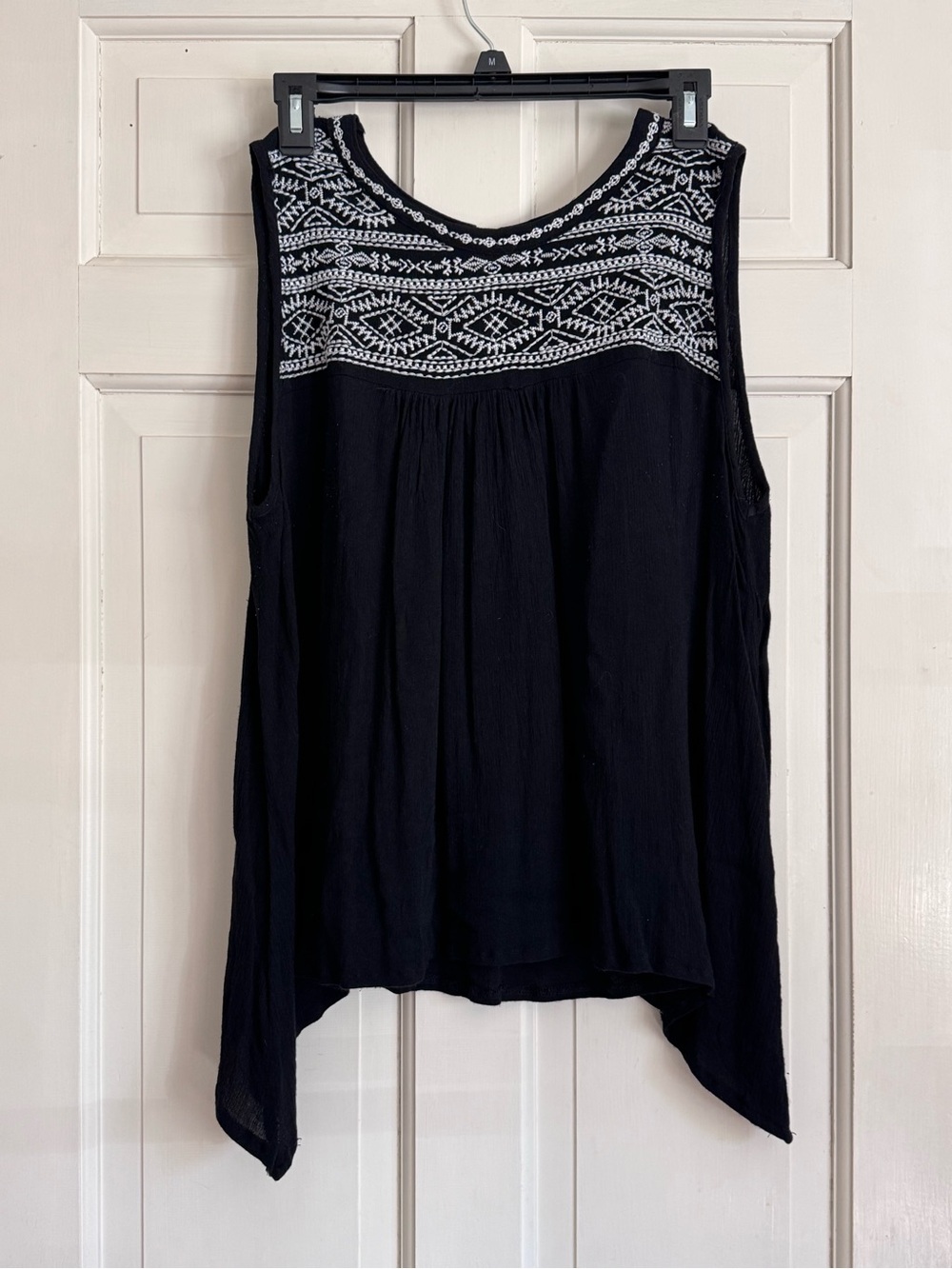 Forgotten Grace Embroidered Sleeveless Top